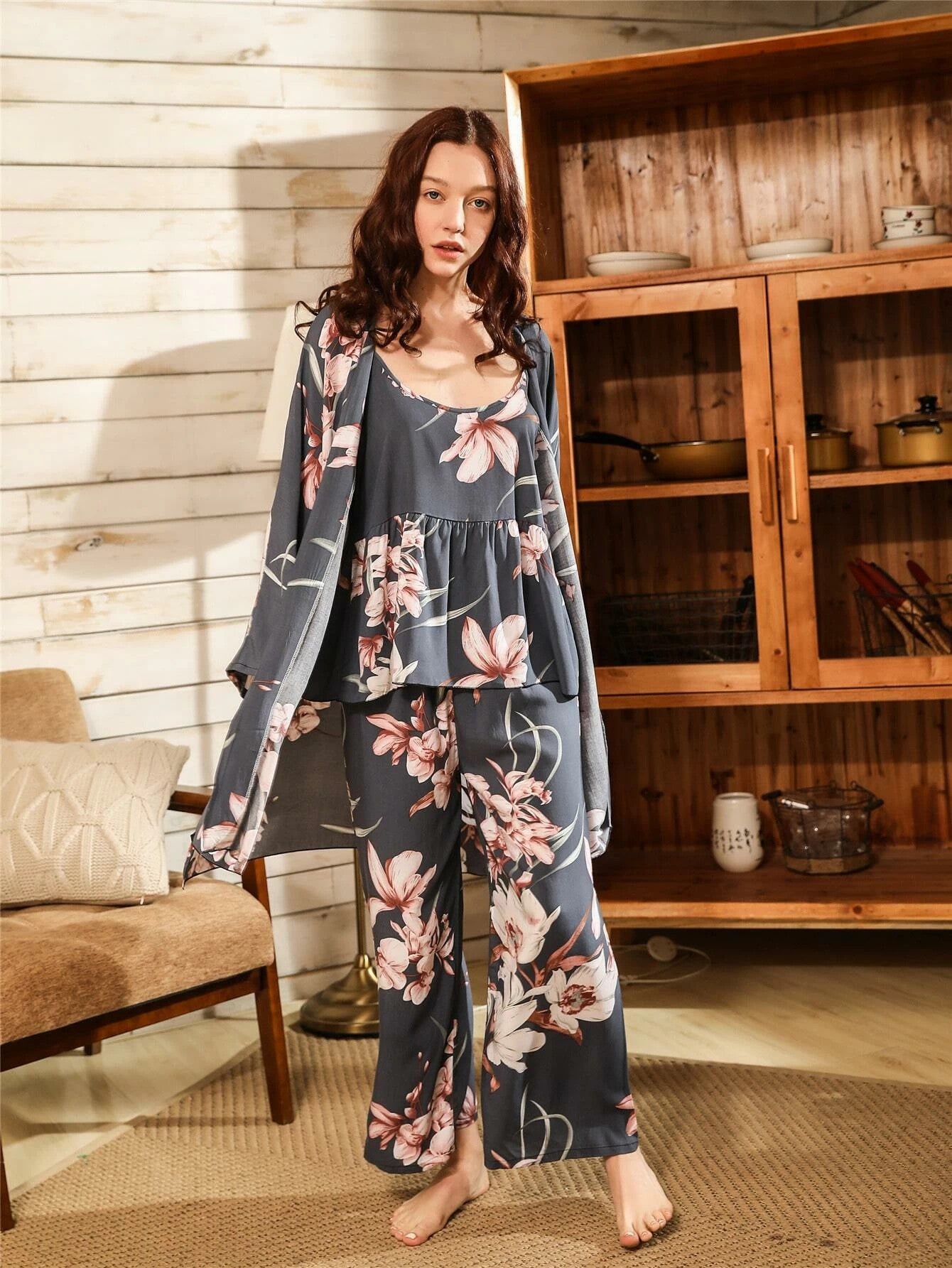 Twilight Bloom 3-Piece Lounge Set