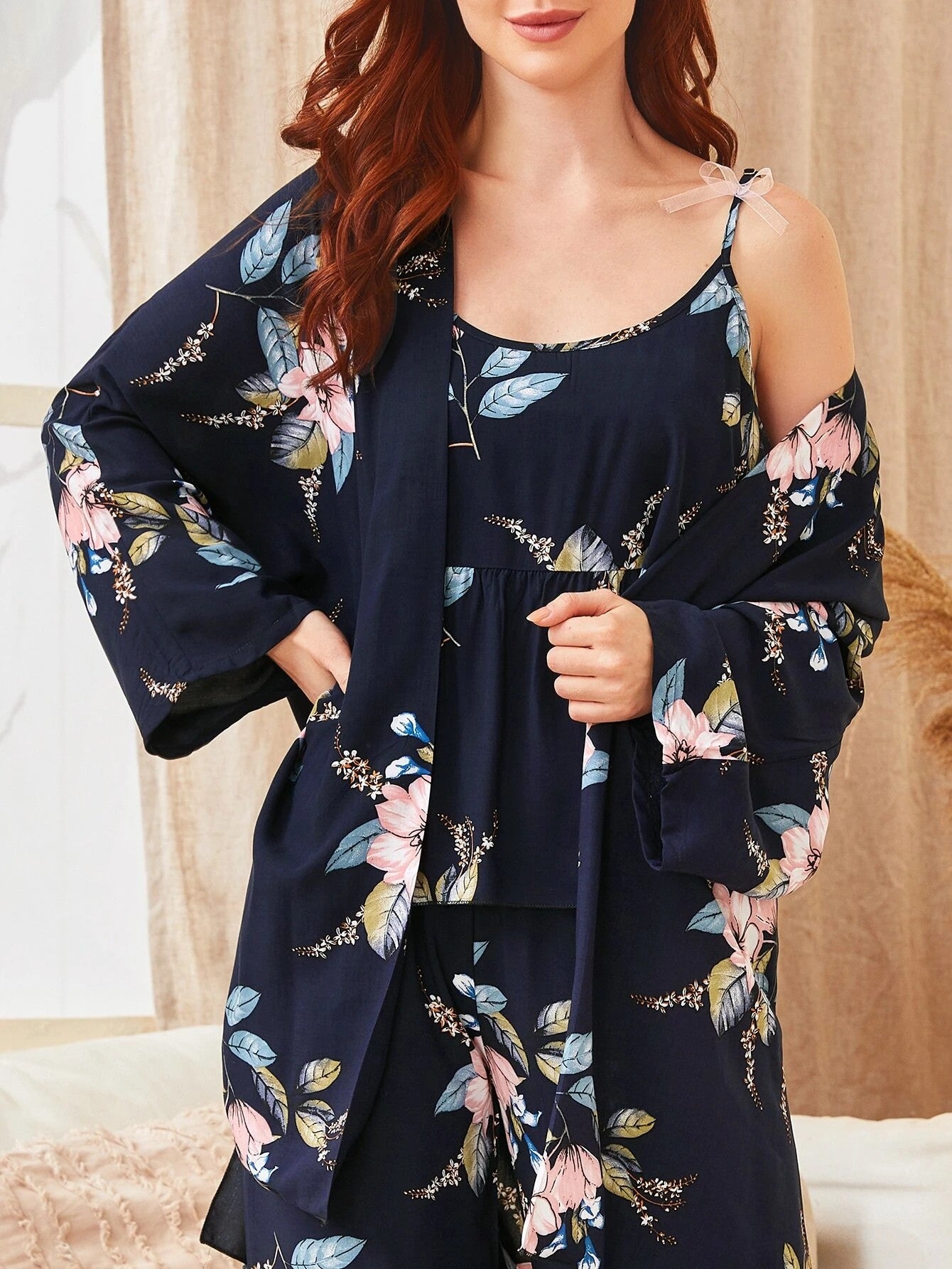 Midnight Petals 3-Piece Lounge Set