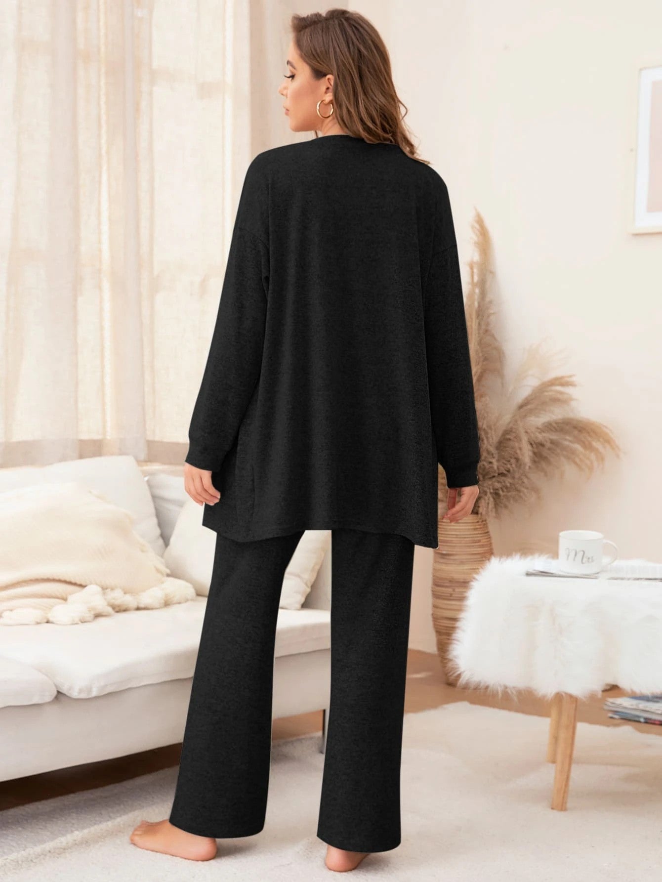 Noir Luxe 3-Piece Lounge Set