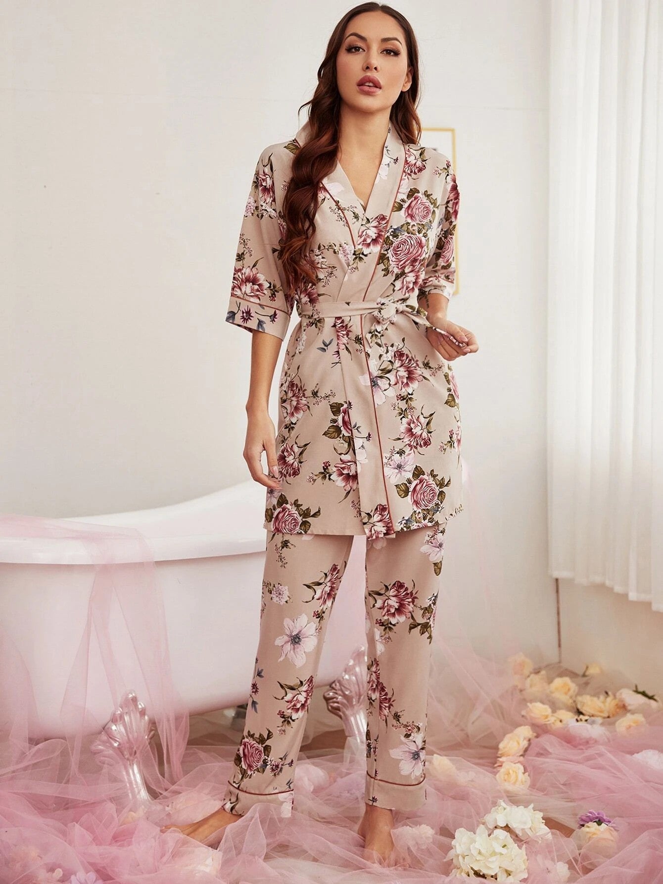 Rose Reverie 2-Piece Lounge Set