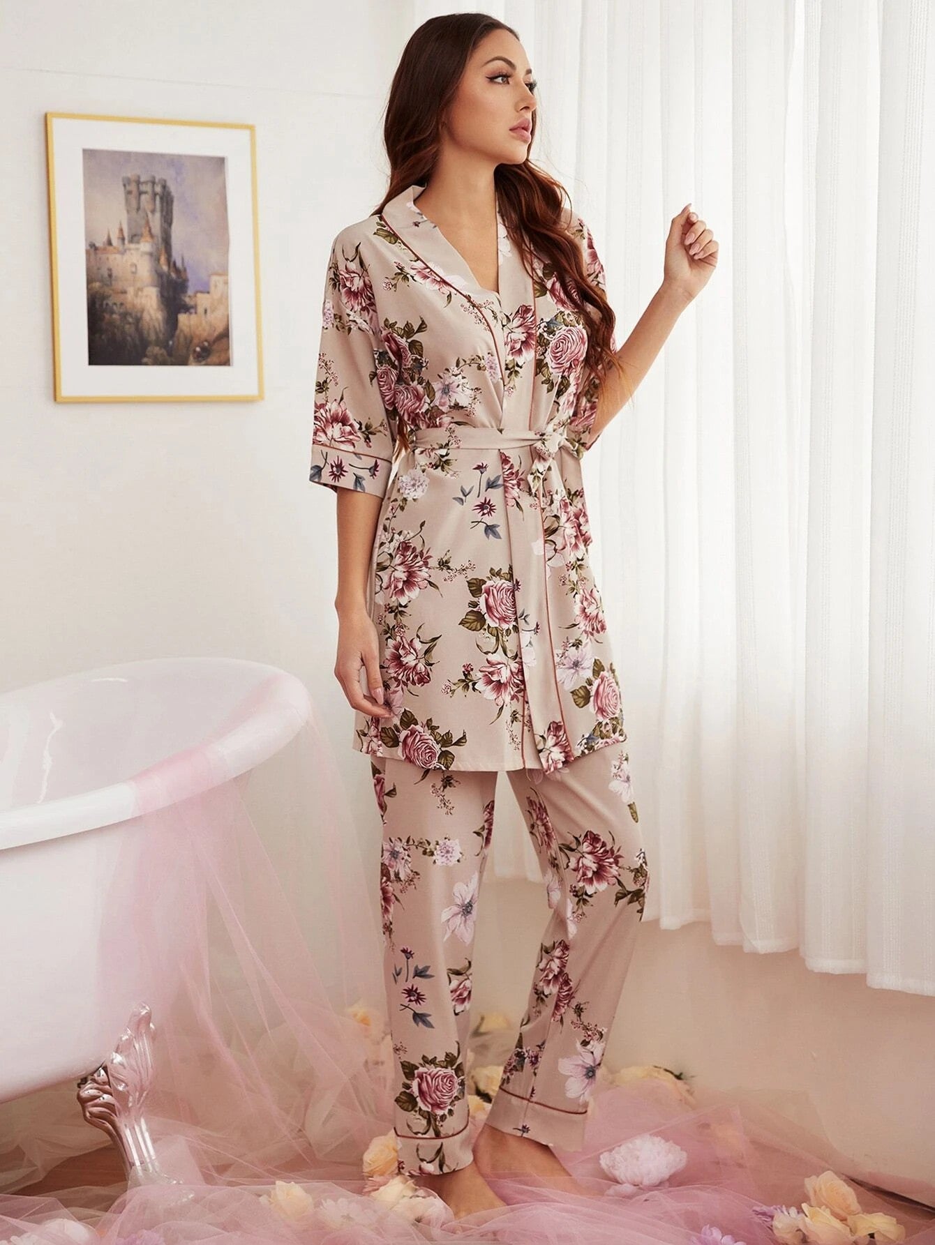 Rose Reverie 2-Piece Lounge Set