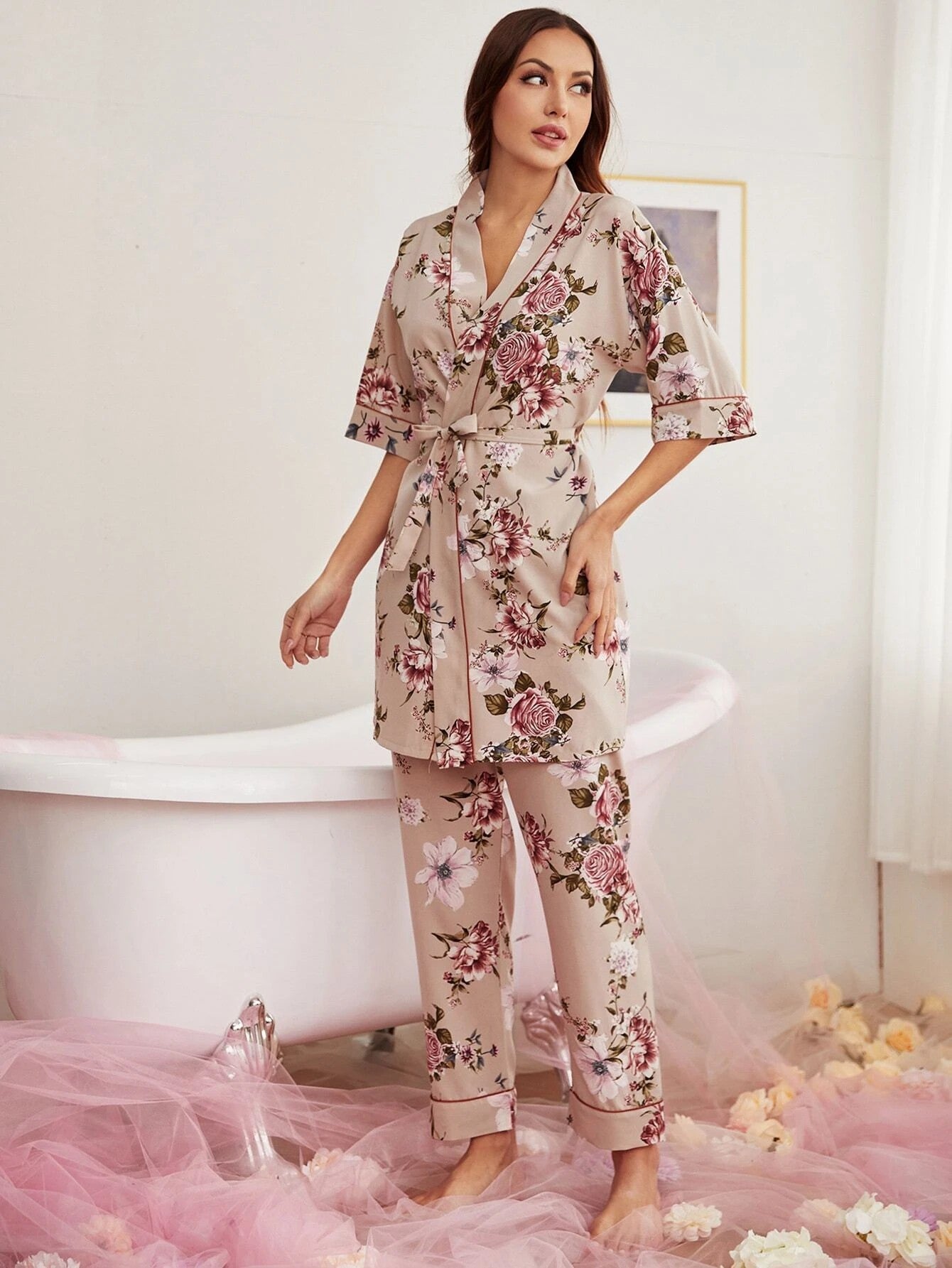 Rose Reverie 2-Piece Lounge Set