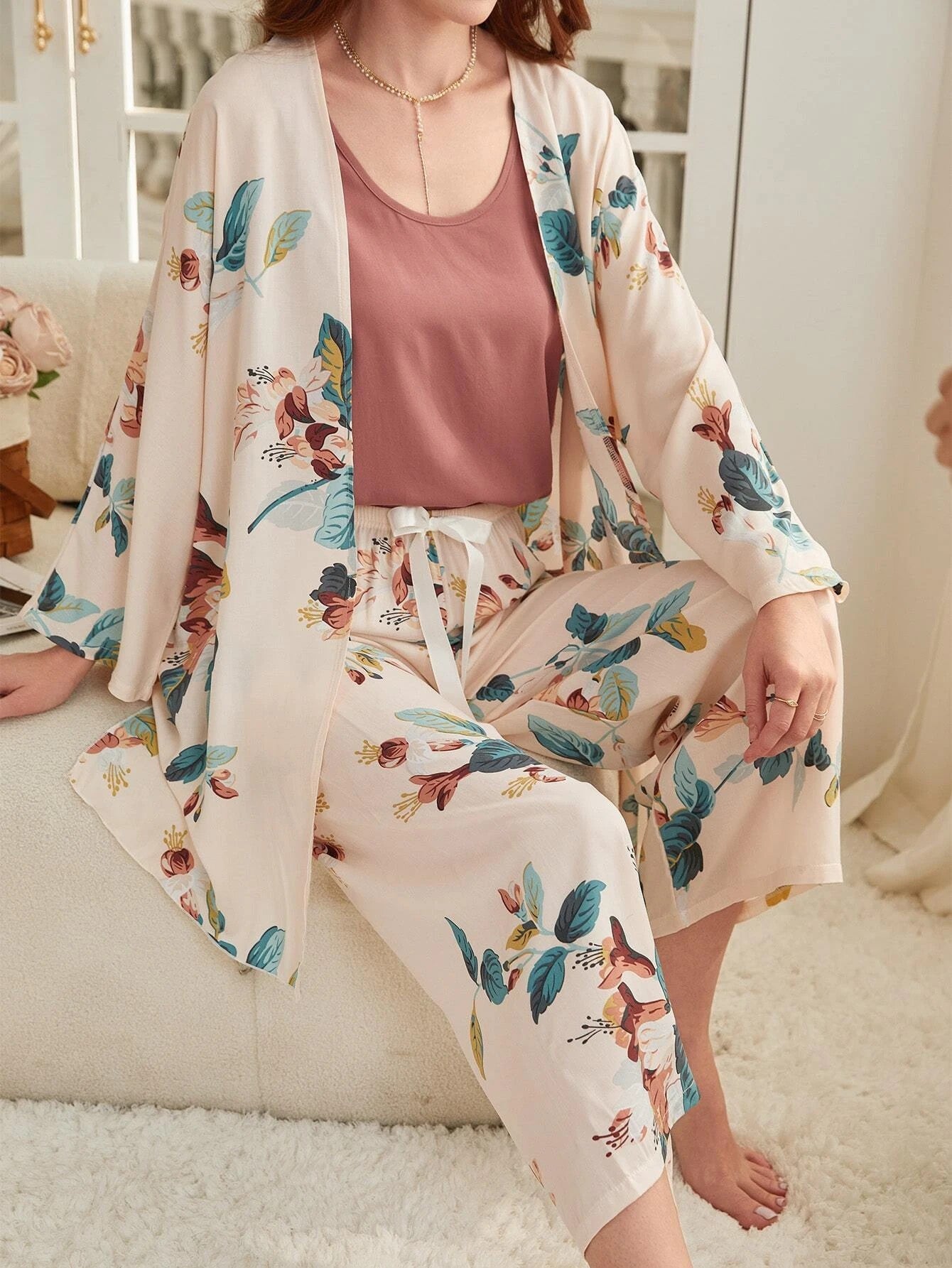 Petal Blush 3-Piece Lounge Set