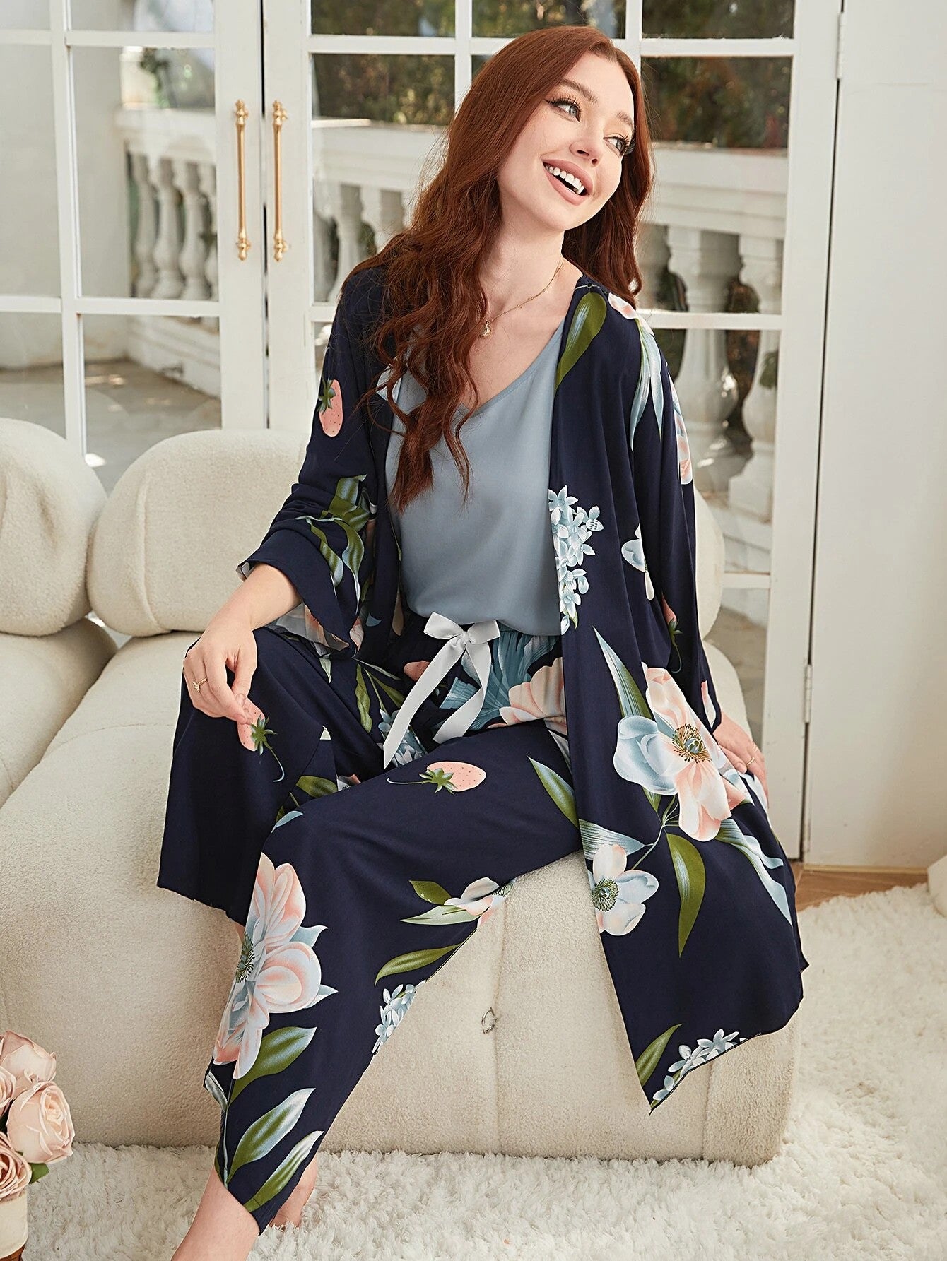 Midnight Magnolia 3-Piece Lounge Set