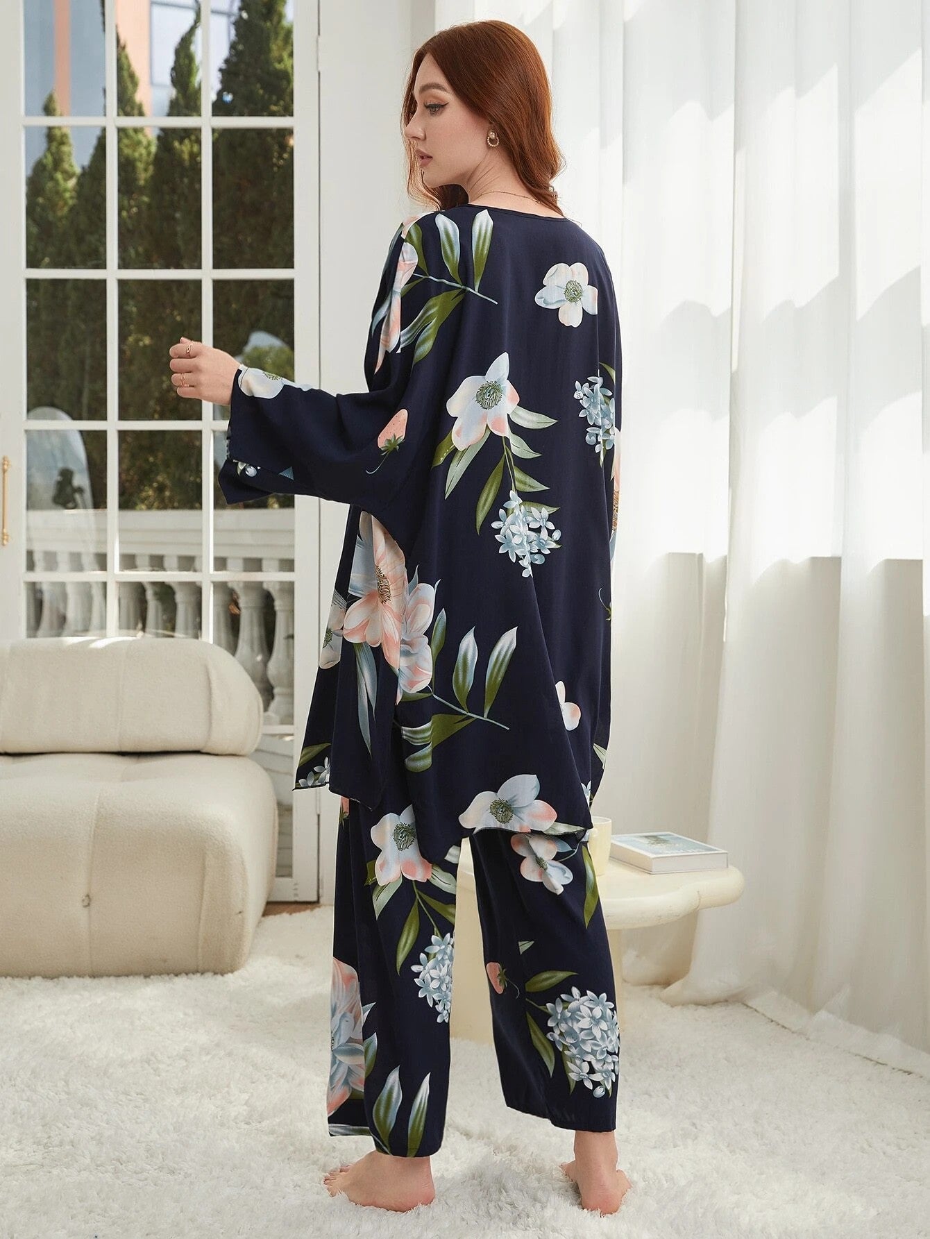 Midnight Magnolia 3-Piece Lounge Set