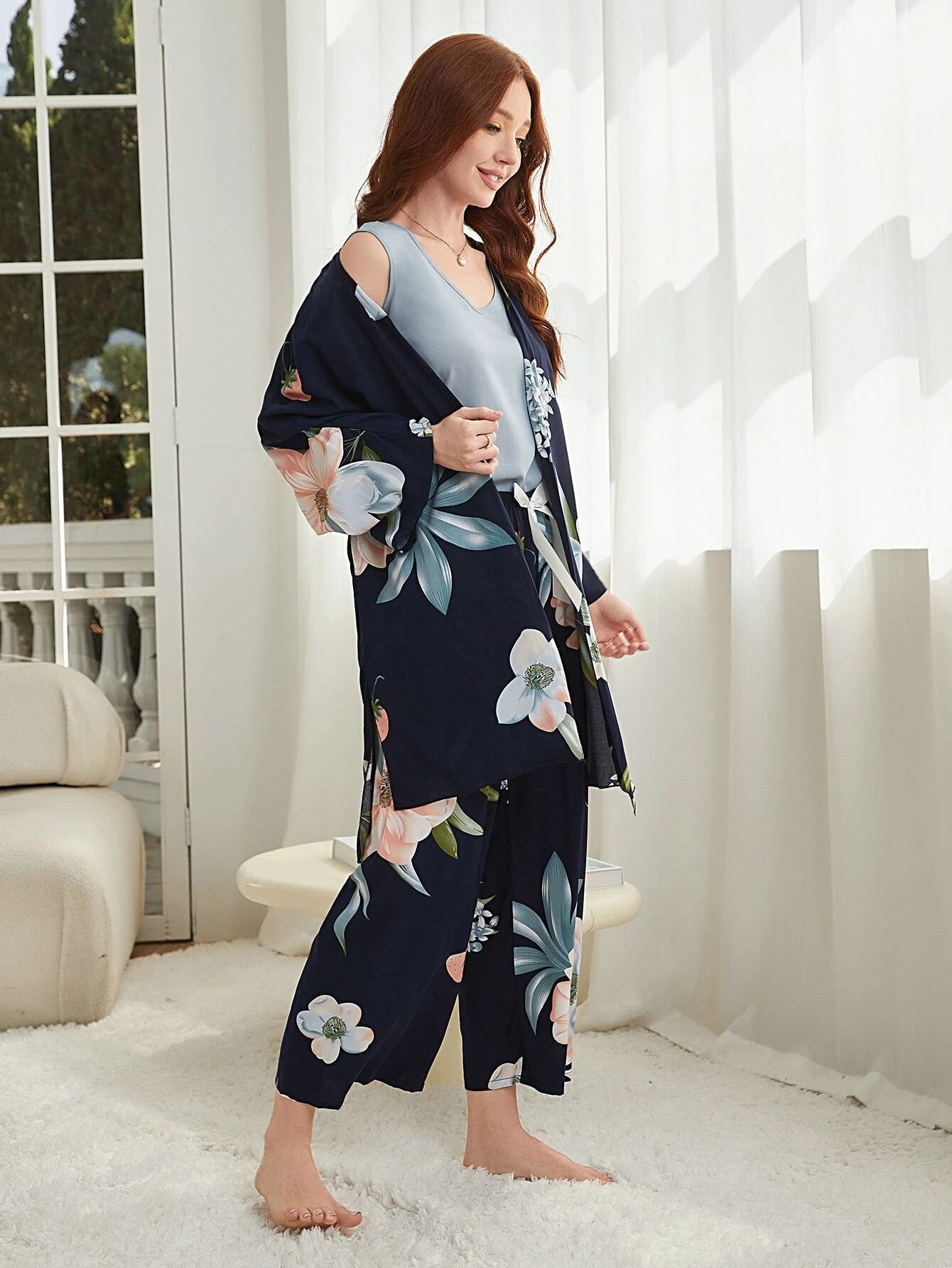 Midnight Magnolia 3-Piece Lounge Set