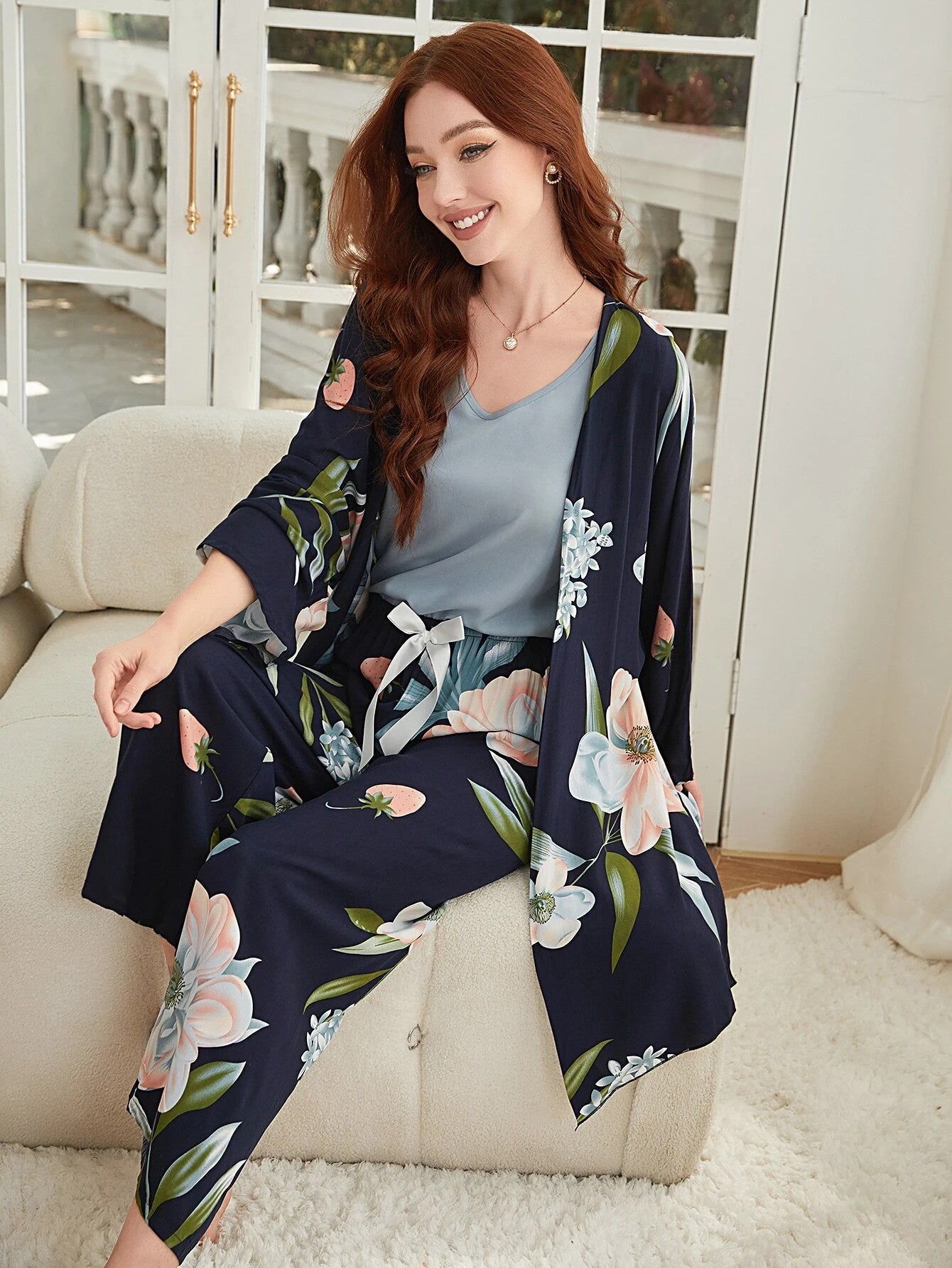 Midnight Magnolia 3-Piece Lounge Set