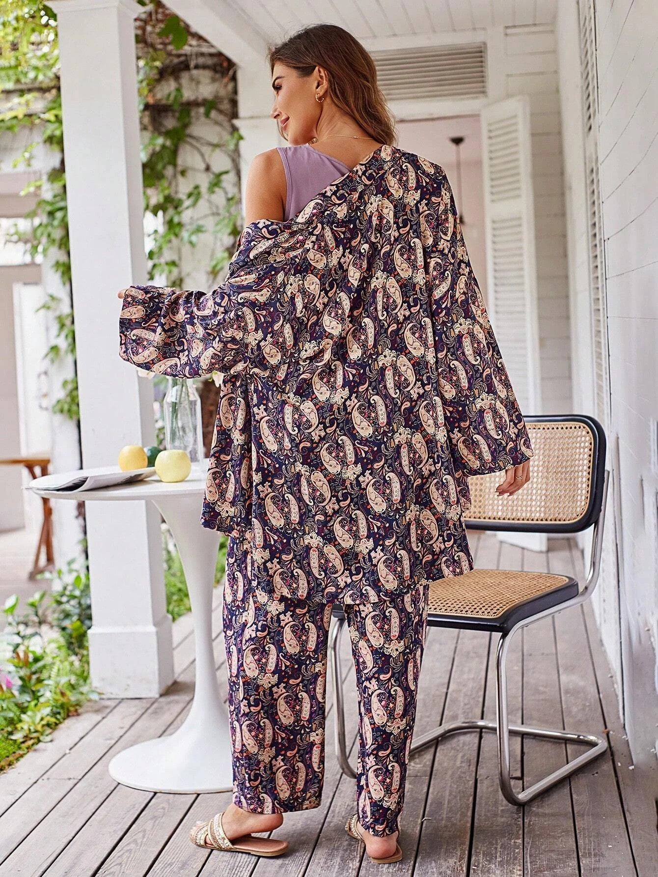 Paisley Pour 3-Piece Lounge Set