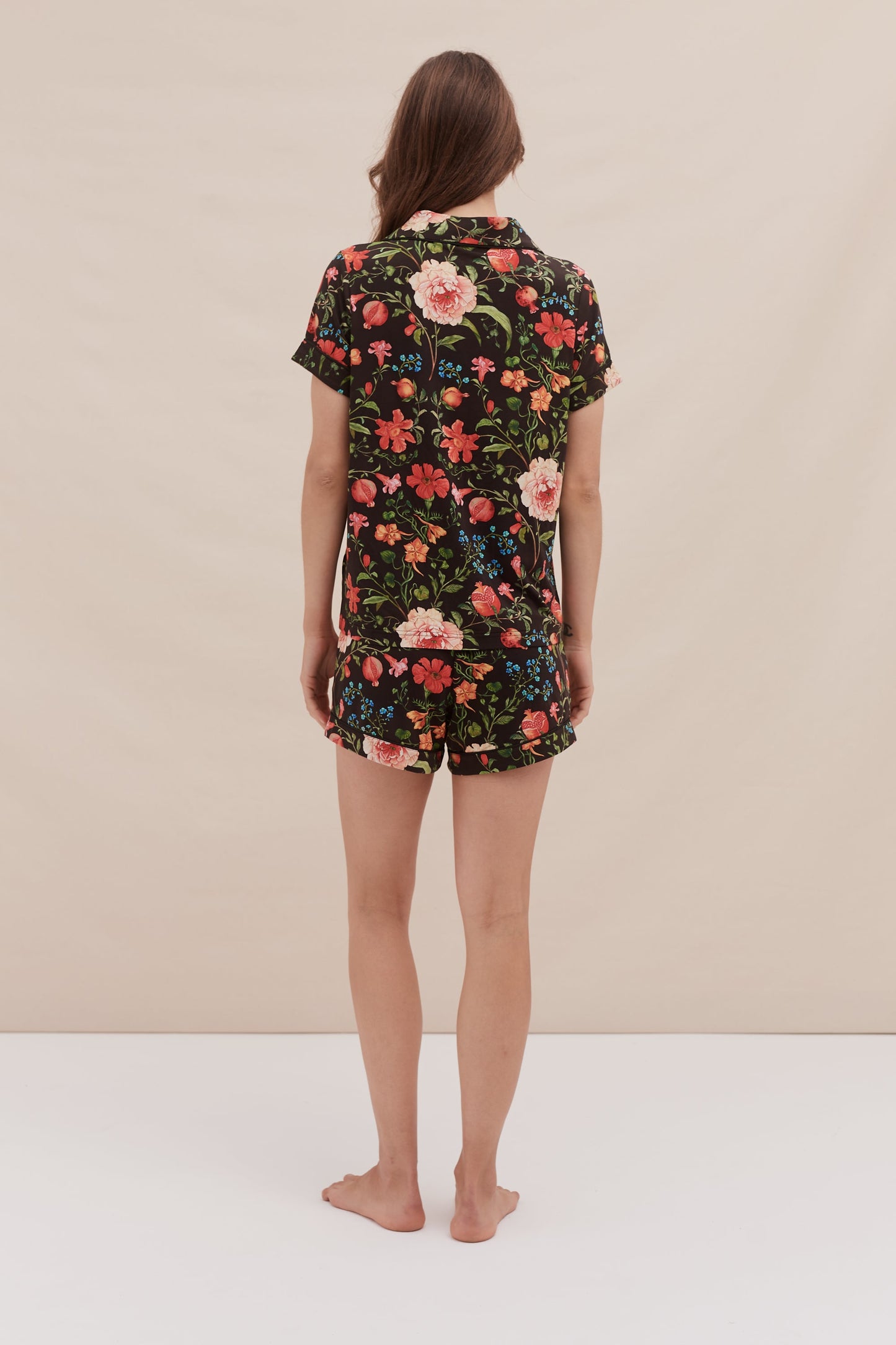Bloom Bliss Co-ord Short Set β Midnight Garden