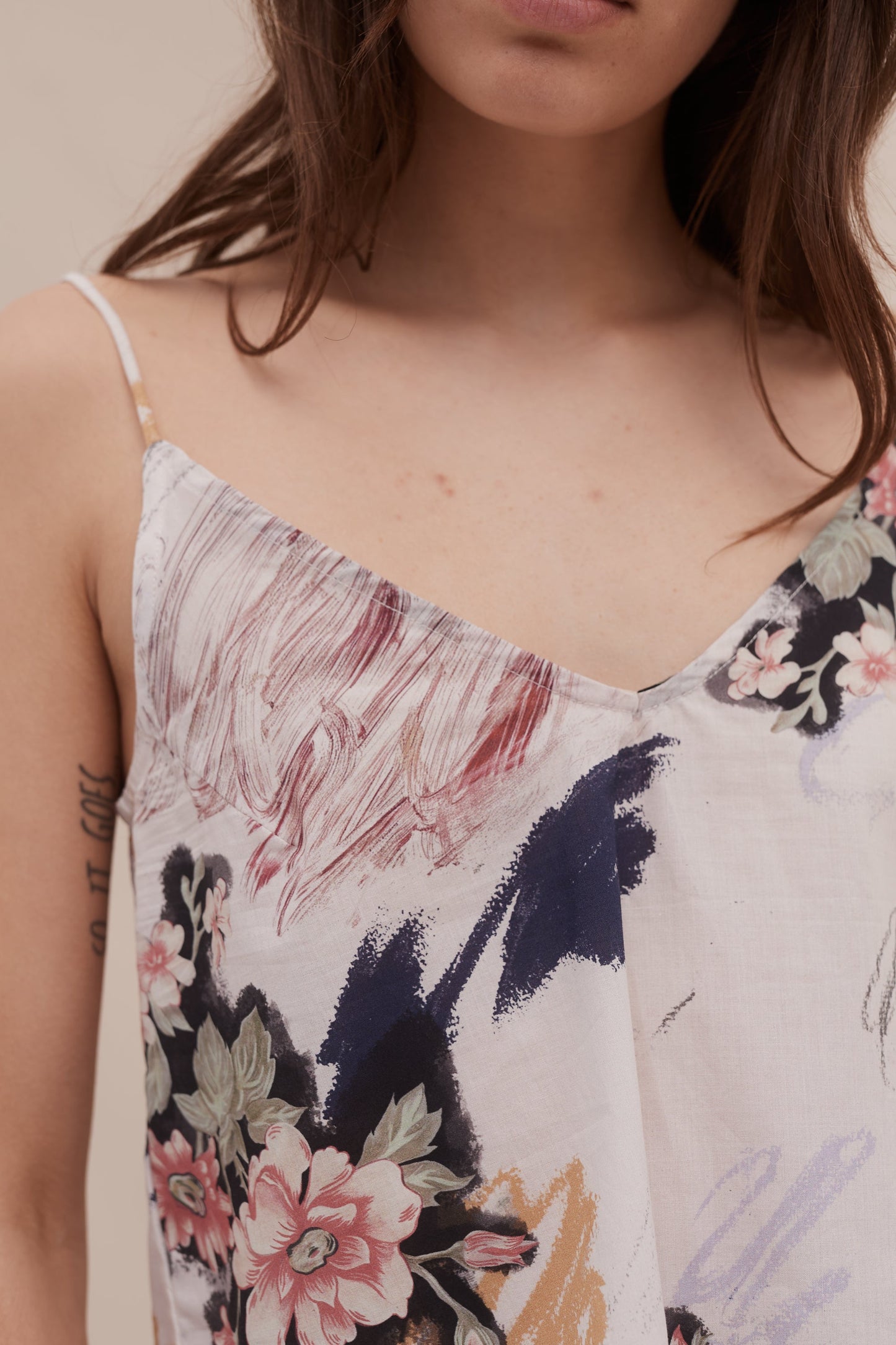 ArtBloom Camisole Co-ord Set β Brushstroke Garden