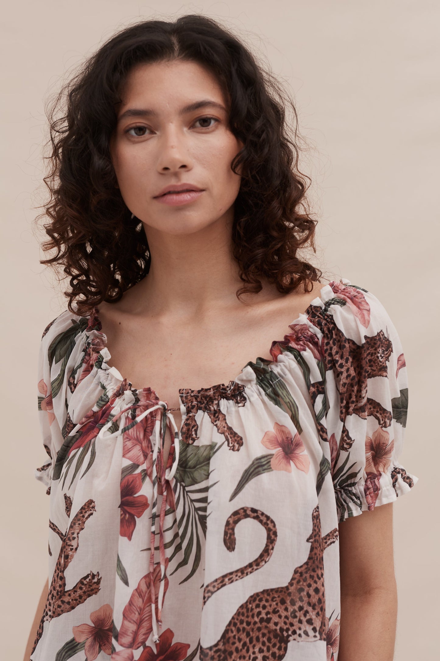 Wild Bloom – Off-Shoulder Co-ord Set