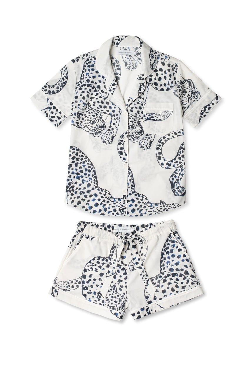 Wild Ease Leopard Lounge Set β Monochrome Mood