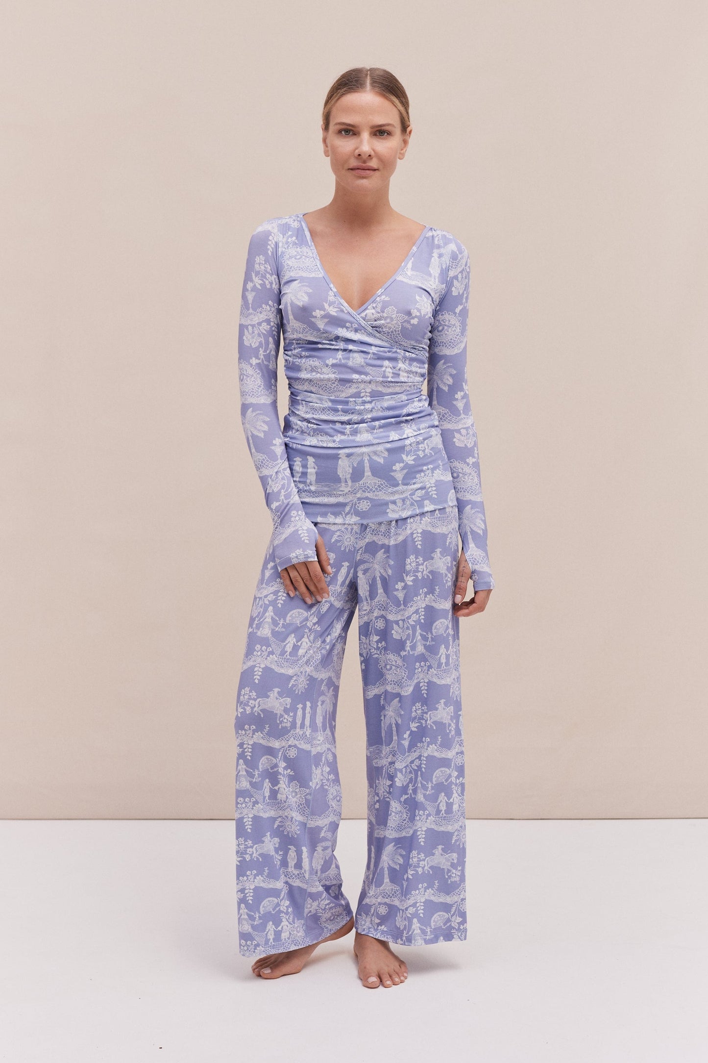 Lavender Serenade Lounge Co-ord Set