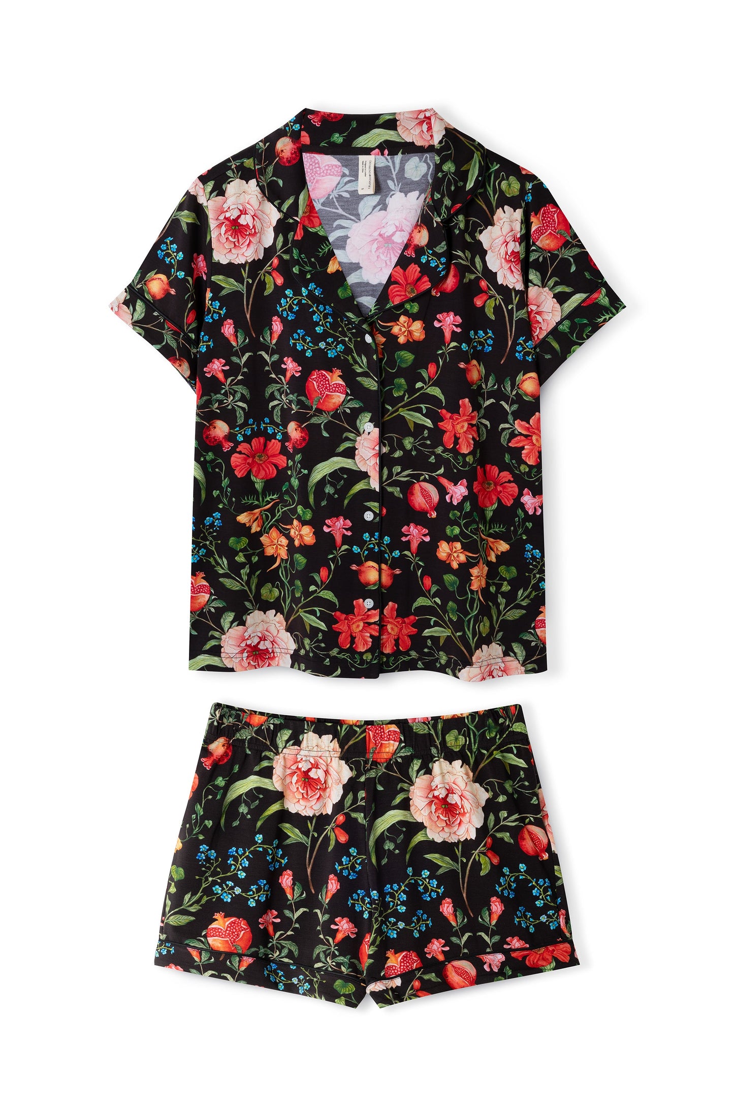 Bloom Bliss Co-ord Short Set β Midnight Garden