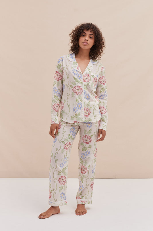 Garden Bloom – Cotton Night Suit