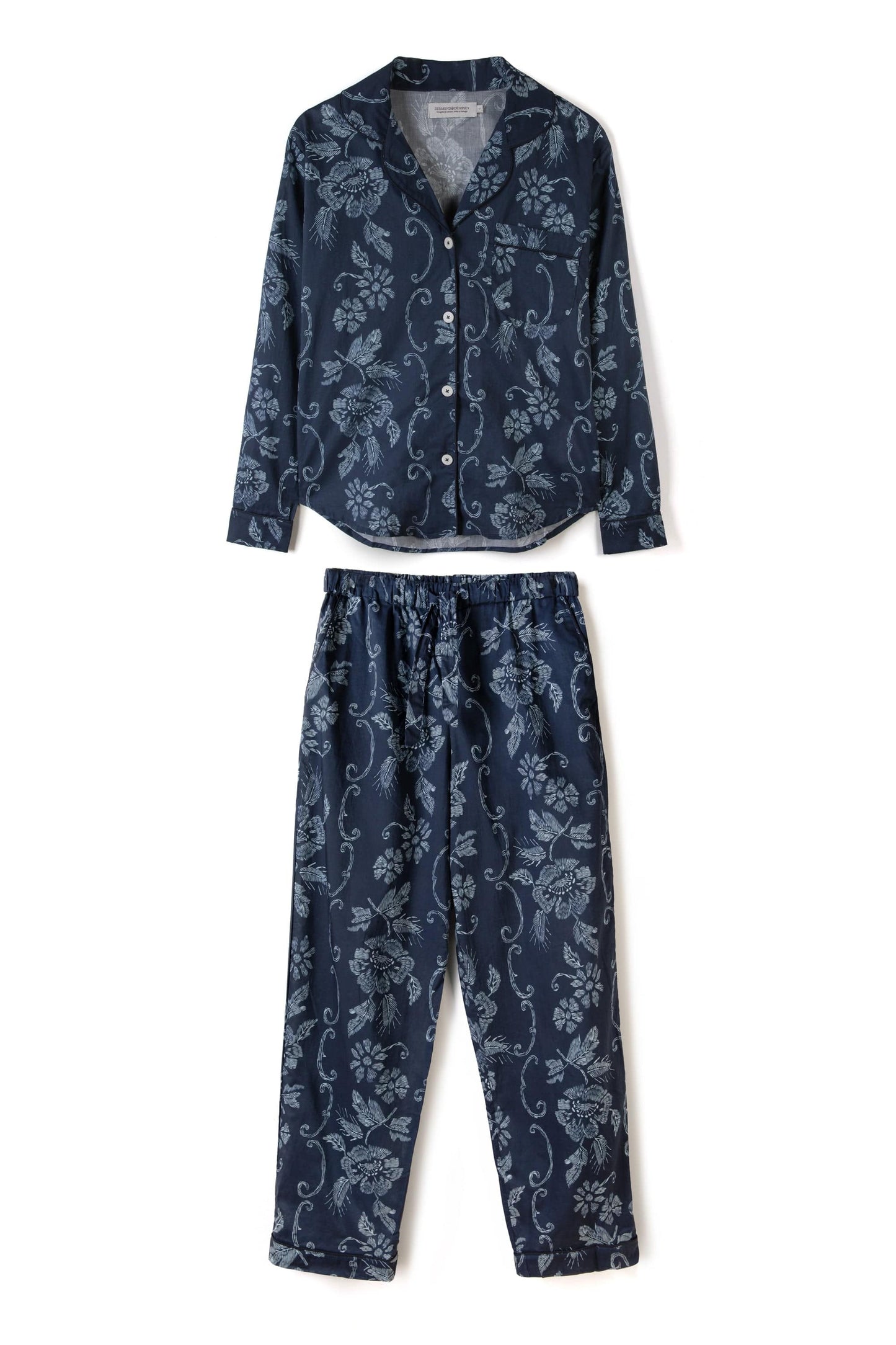 Midnight Garden – Full Sleeve Pyjama Set