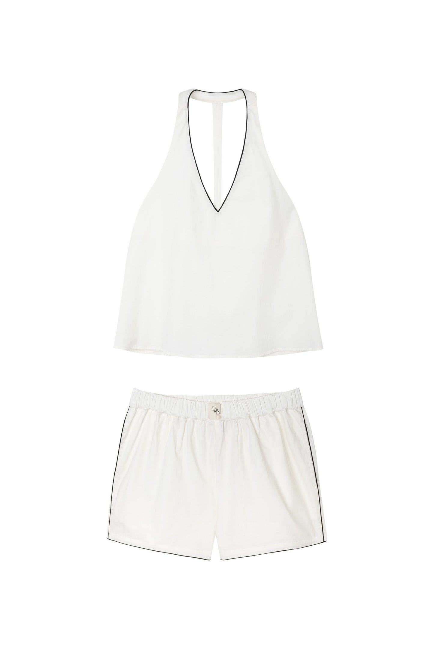 Ivory Calm – Halter Neck Lounge Set